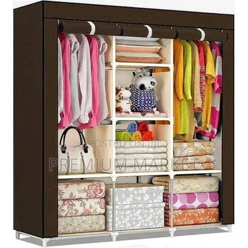 Clothe Organizer Storage ተገጣጣማ ቦታን ቆጣቢ የስብስ መዱርደሪያ