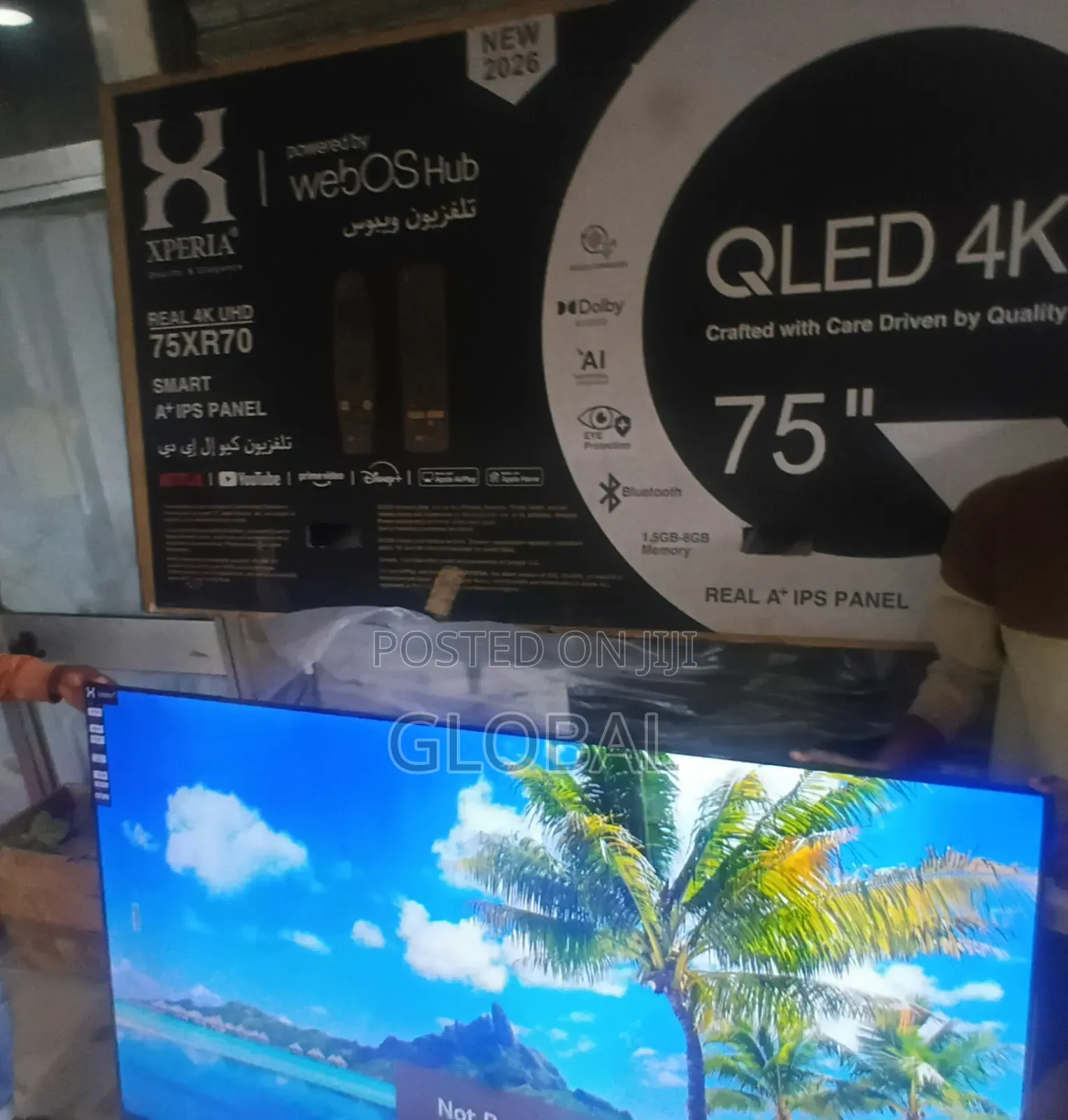Qled Xperia 75"TV