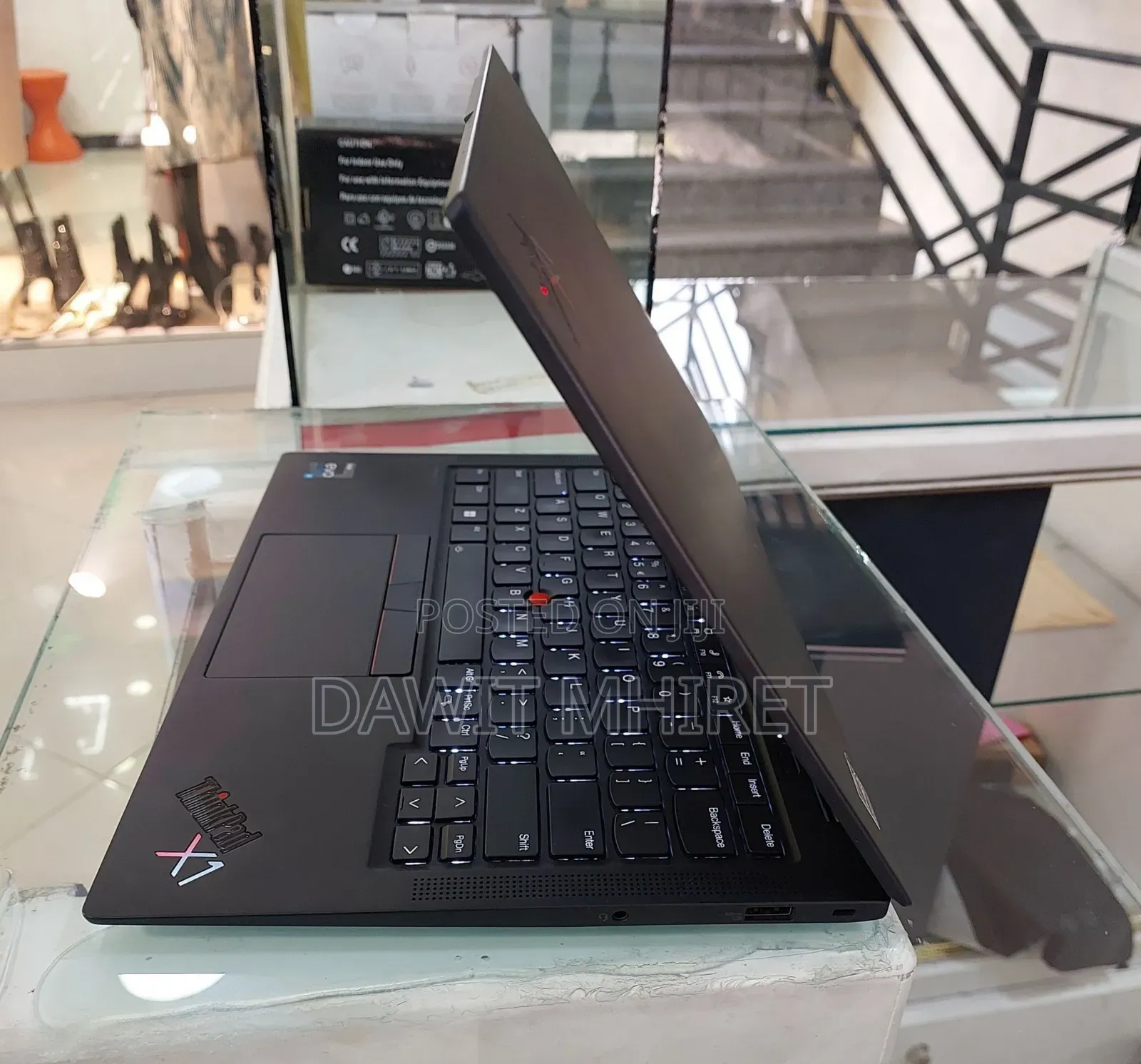 New Laptop Lenovo ThinkPad X1 Carbon 16GB Intel SSD 512GB