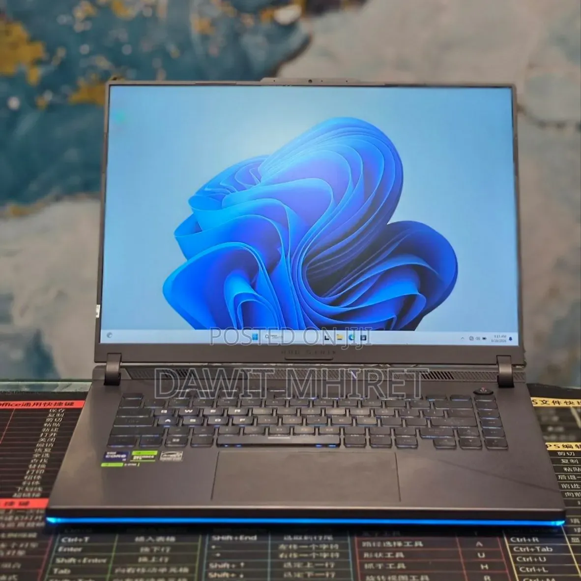 New Laptop Asus ROG Strix G16 G614 16GB Intel Core i9 SSD 1T
