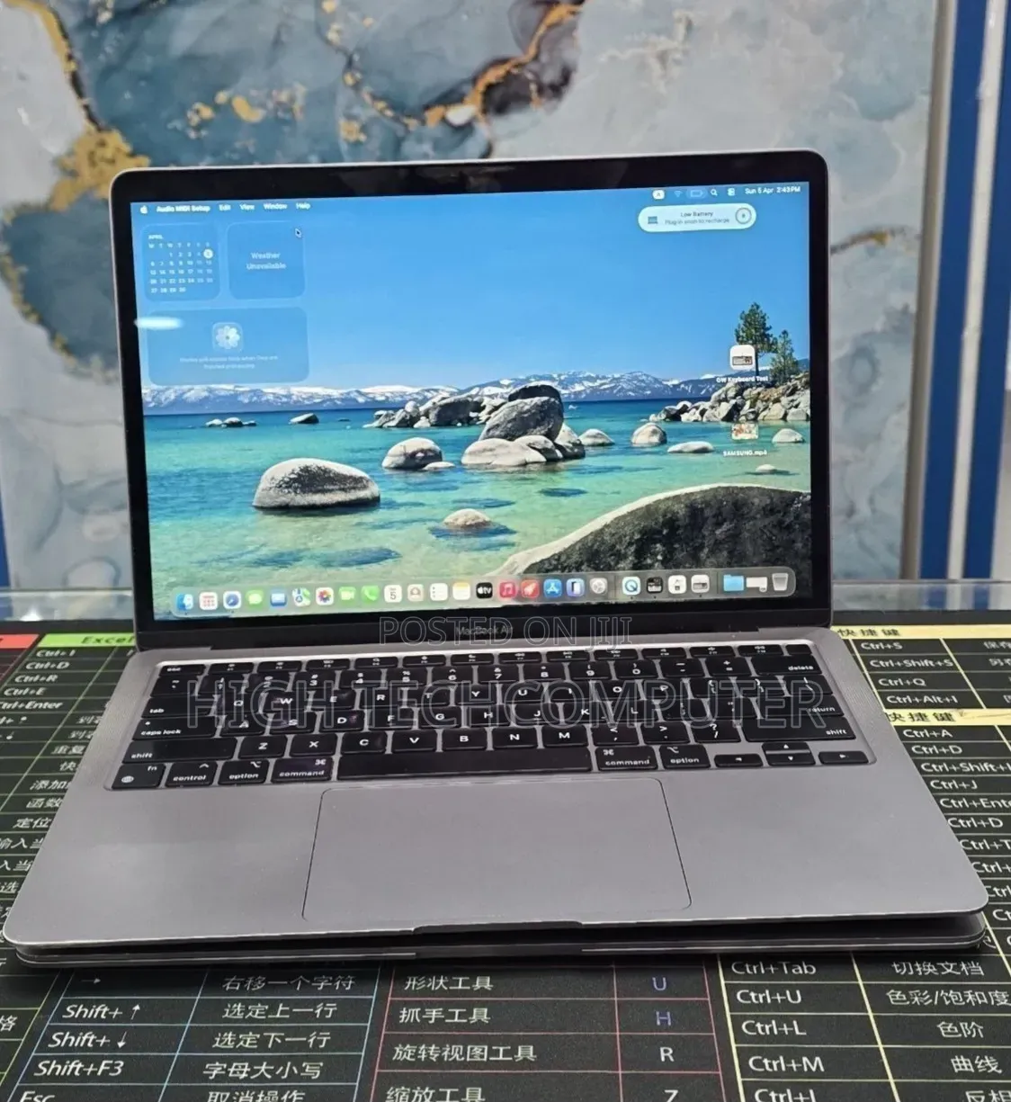 New Laptop Apple MacBook Air 2020 M1 8GB Apple M1 SSD 256GB