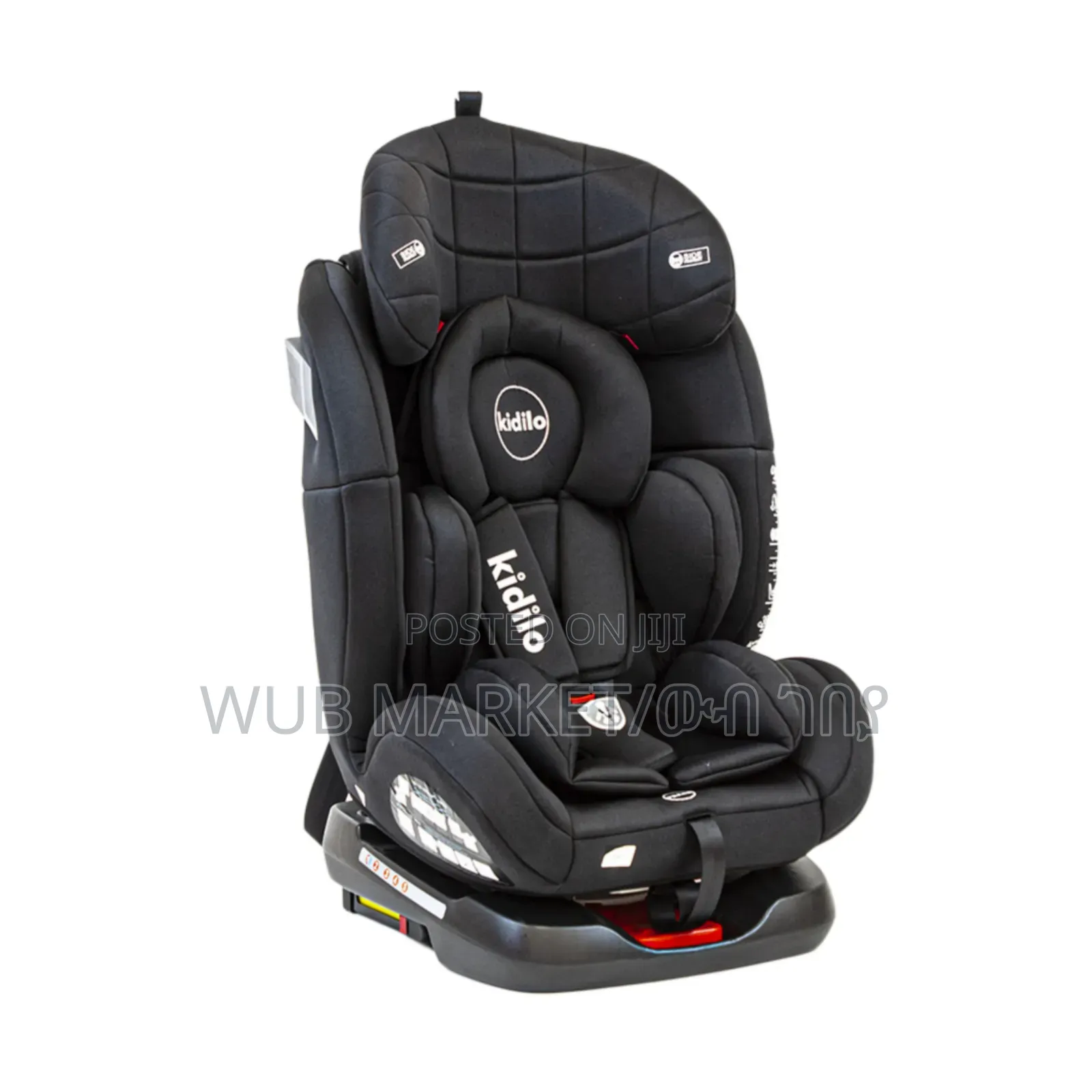 Kidilo 360° Rotating Baby Car Seat ልጆች መኪና ላይ የሚቀመጡበት ወንበር