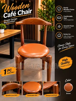 Wooden Cafe Chair