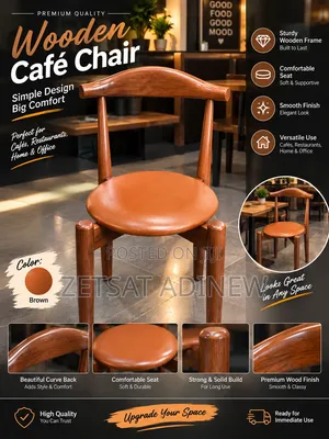 Wooden Cafe Chair