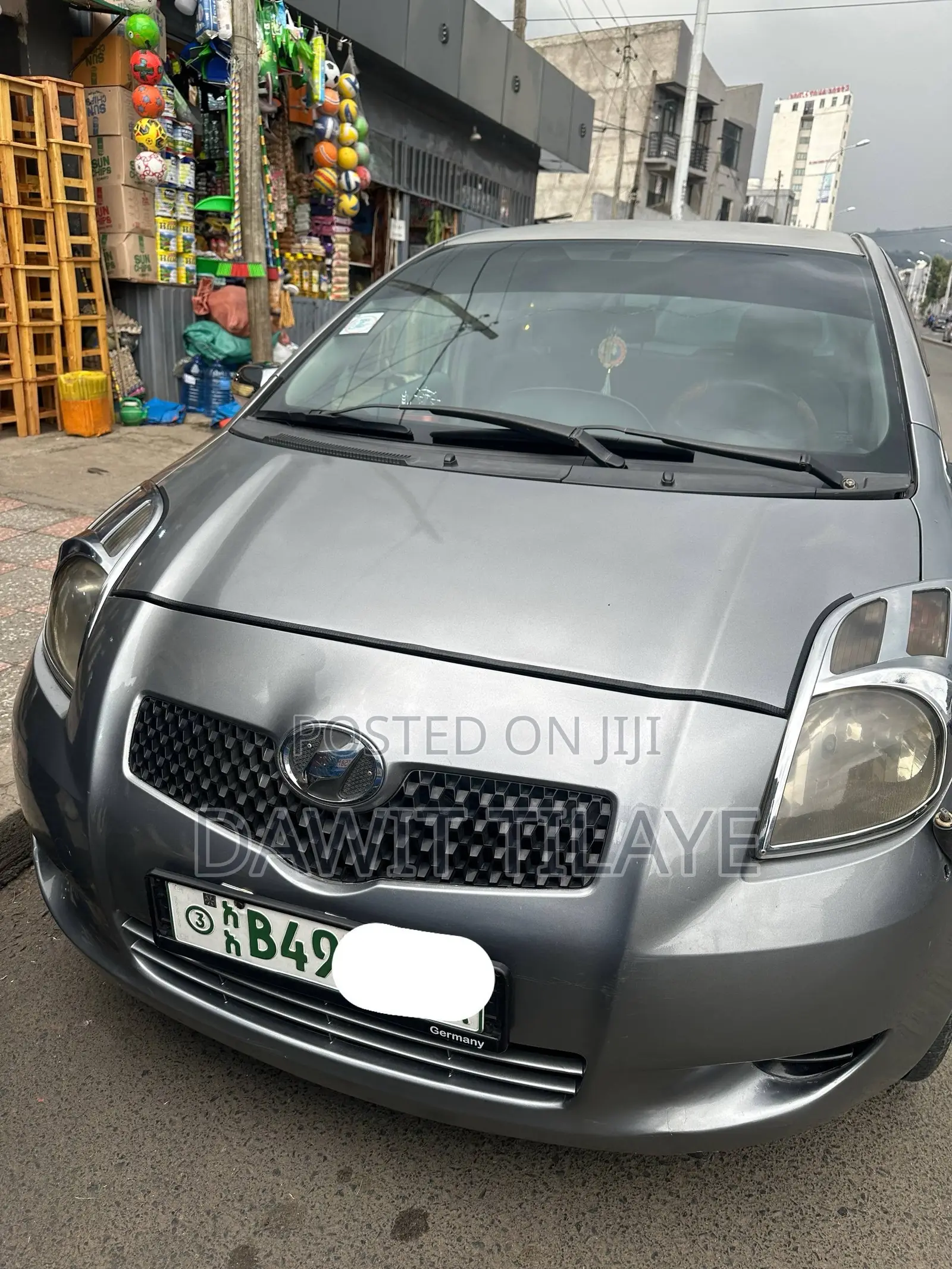 Toyota Yaris 2007 Gray