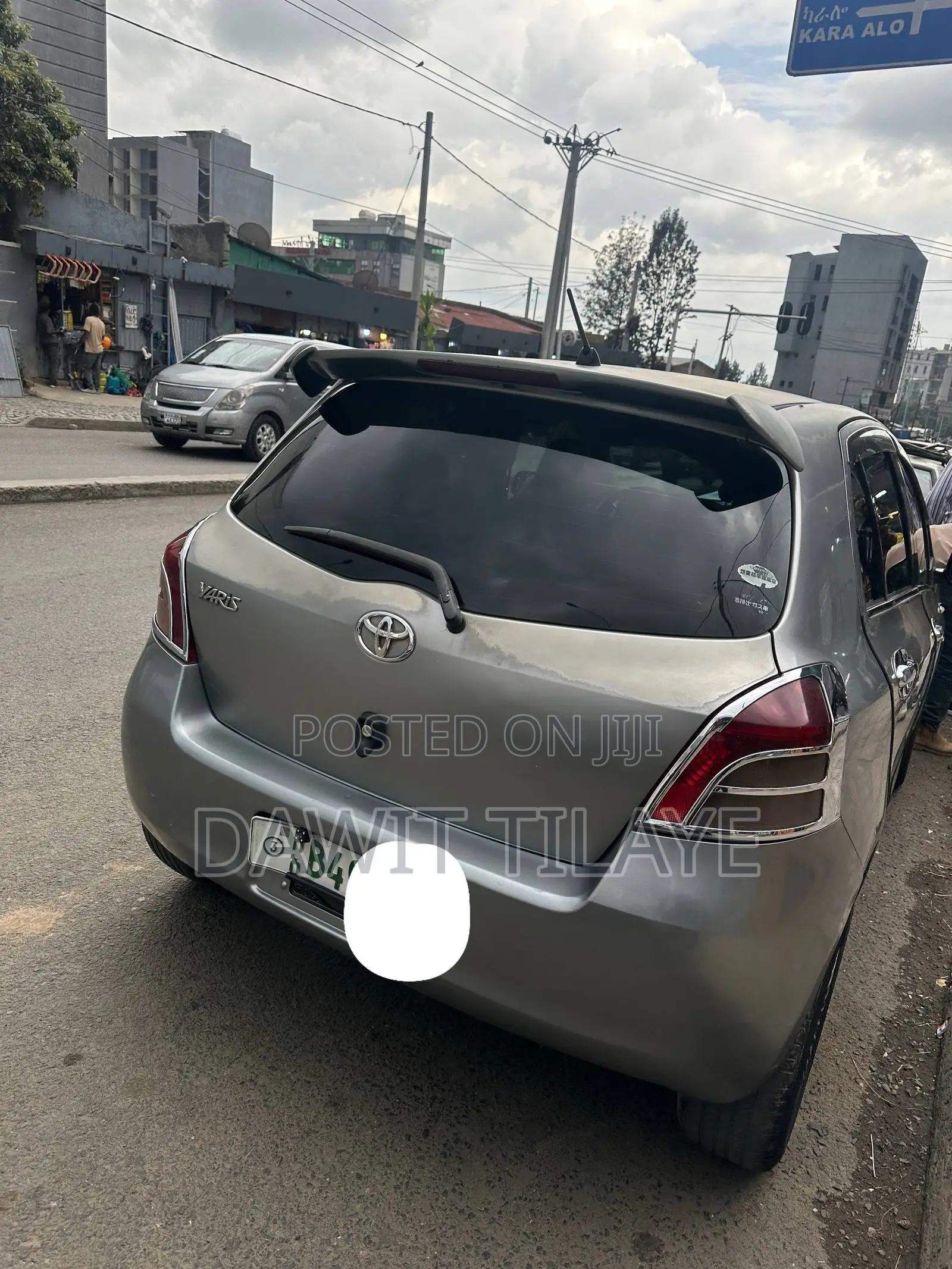 Toyota Yaris 2007 Gray