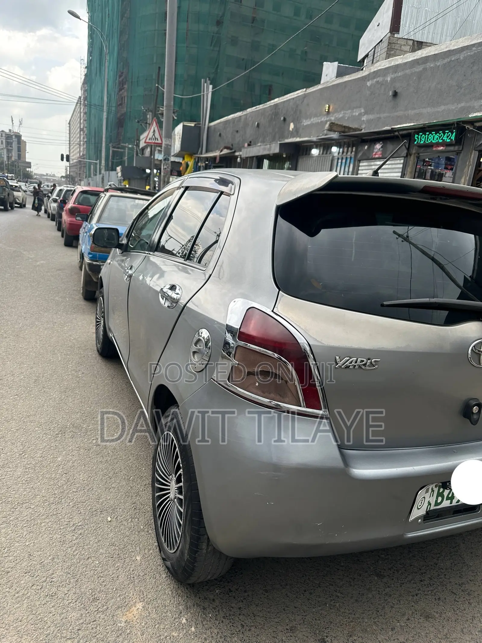 Toyota Yaris 2007 Gray