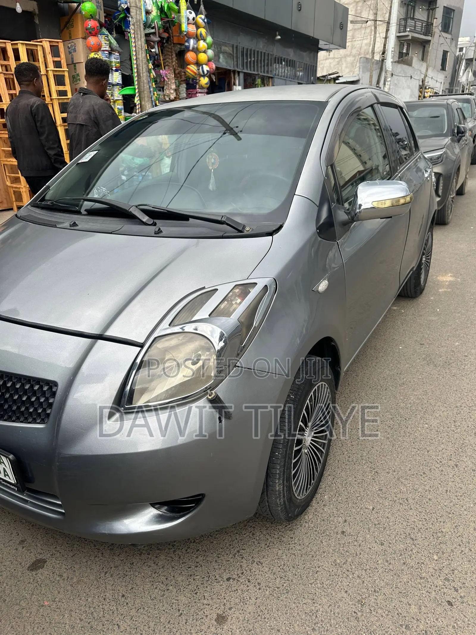 Toyota Yaris 2007 Gray