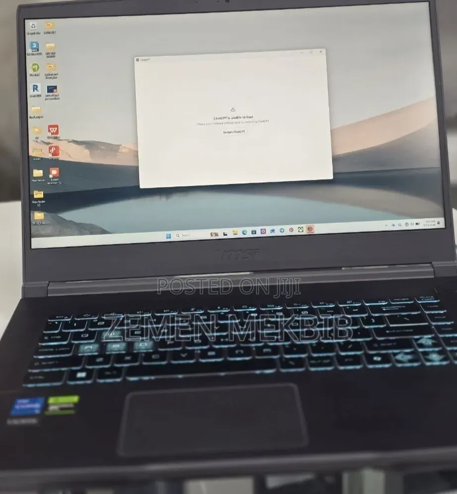 New Laptop MSI GF63 16GB Intel Core i5 SSD 512GB