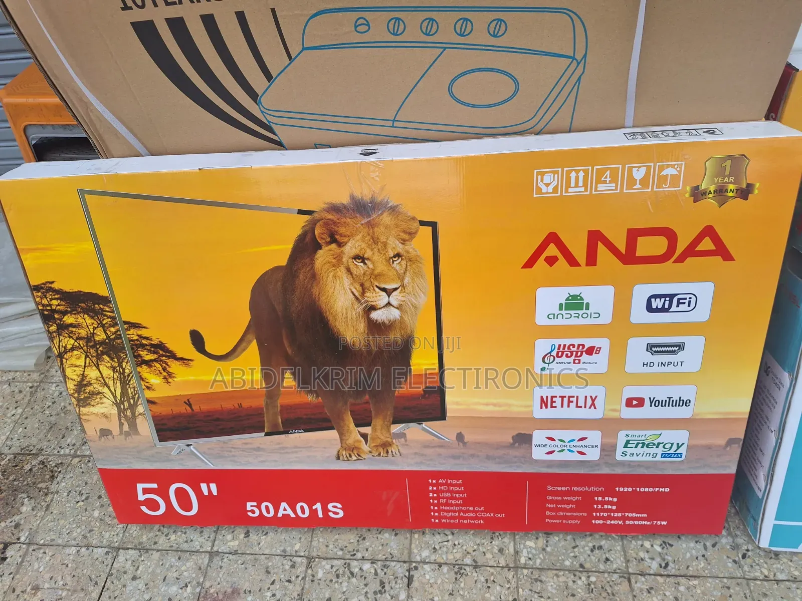 Anda Smart TV 50 Inche