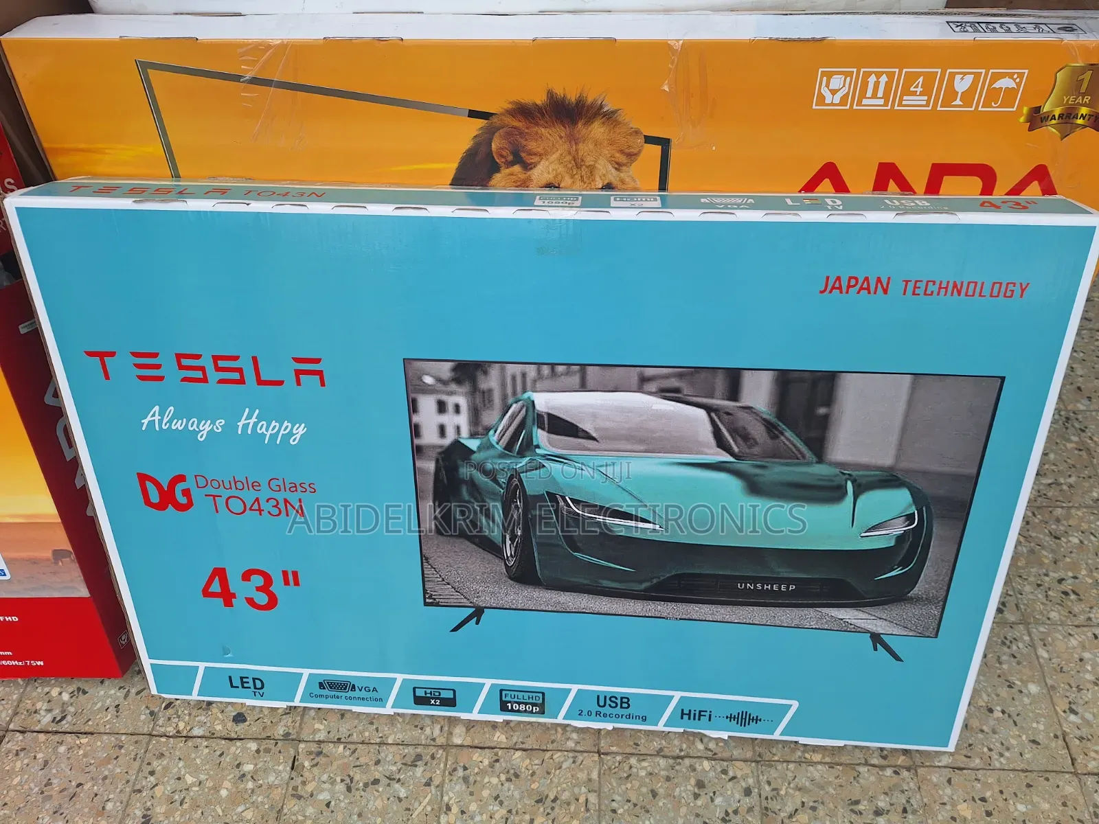 Tesslr Smart TV 43 Inche