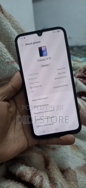 Samsung Galaxy A15 128 GB Black