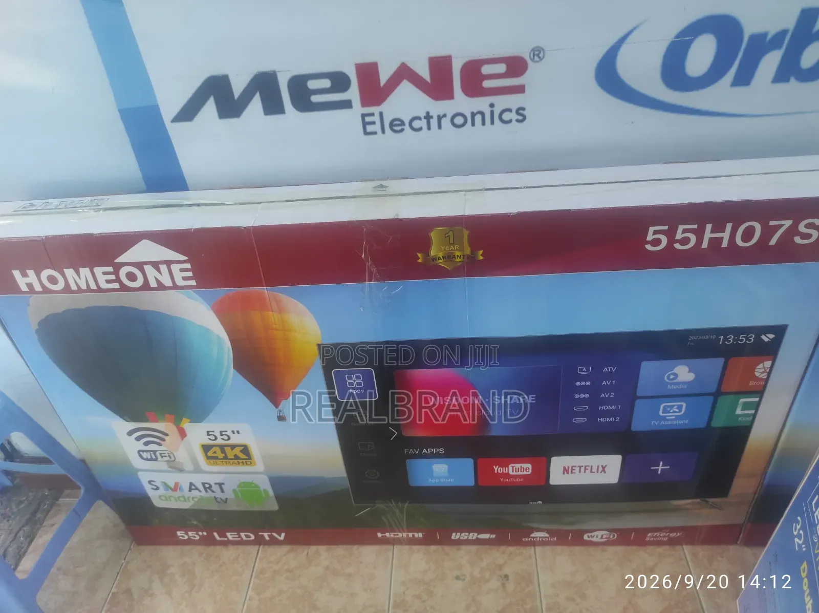 New Model 55" Smart TV