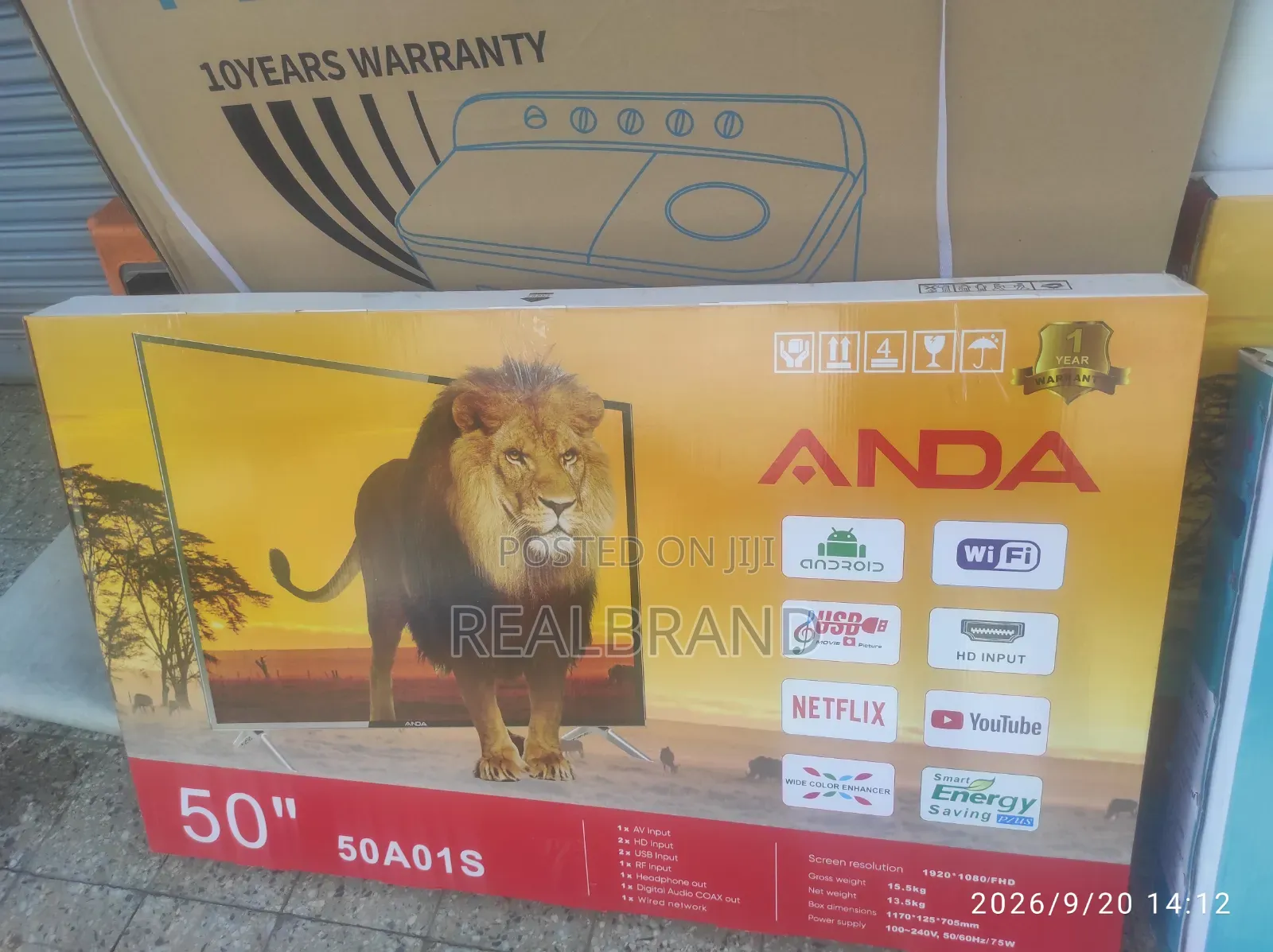 New 2026 Model 50" TV