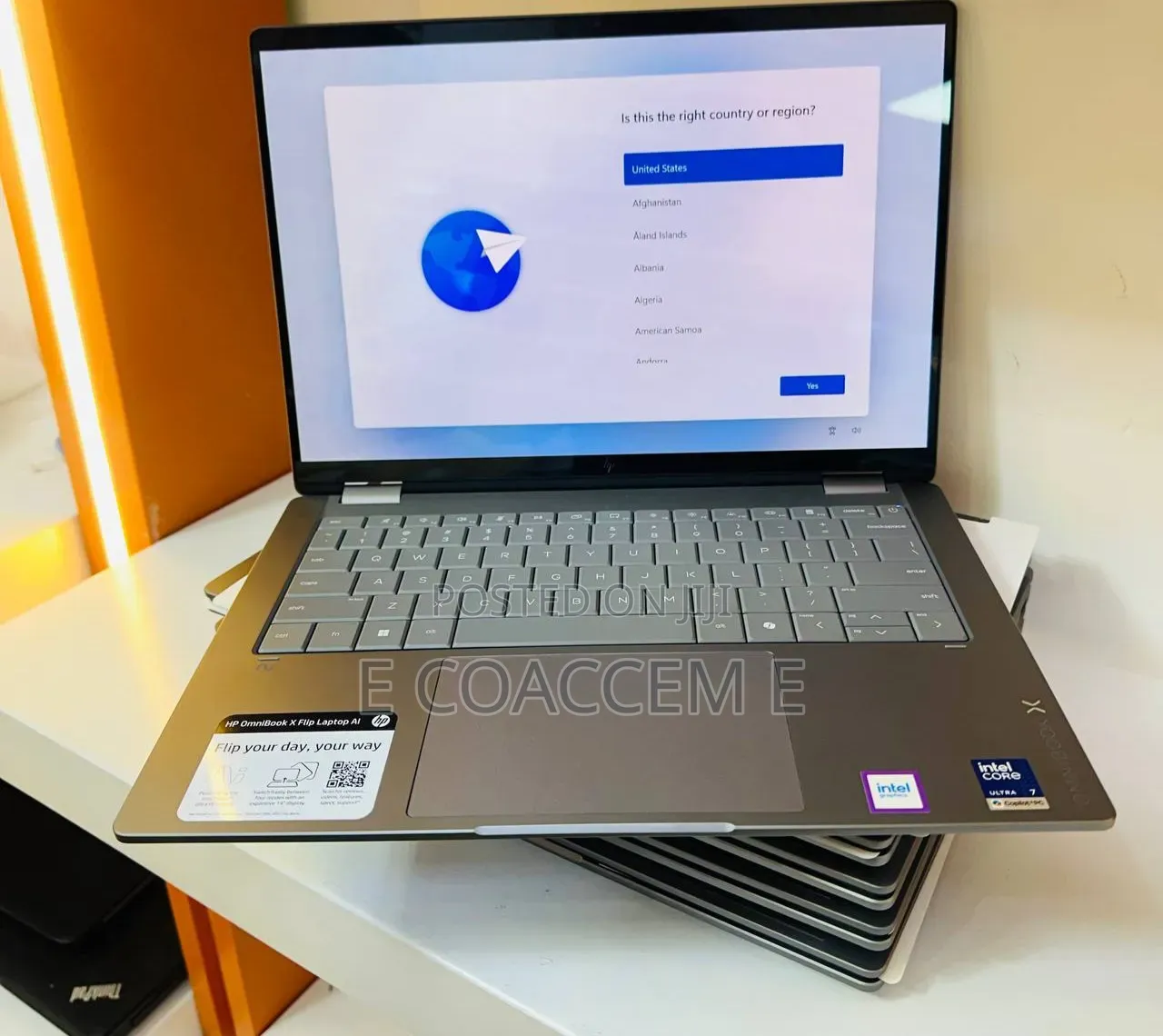 New HP OmniBook X Laptop 14-fe0097nr 16GB Intel Core Ultra 7 SSD 1T