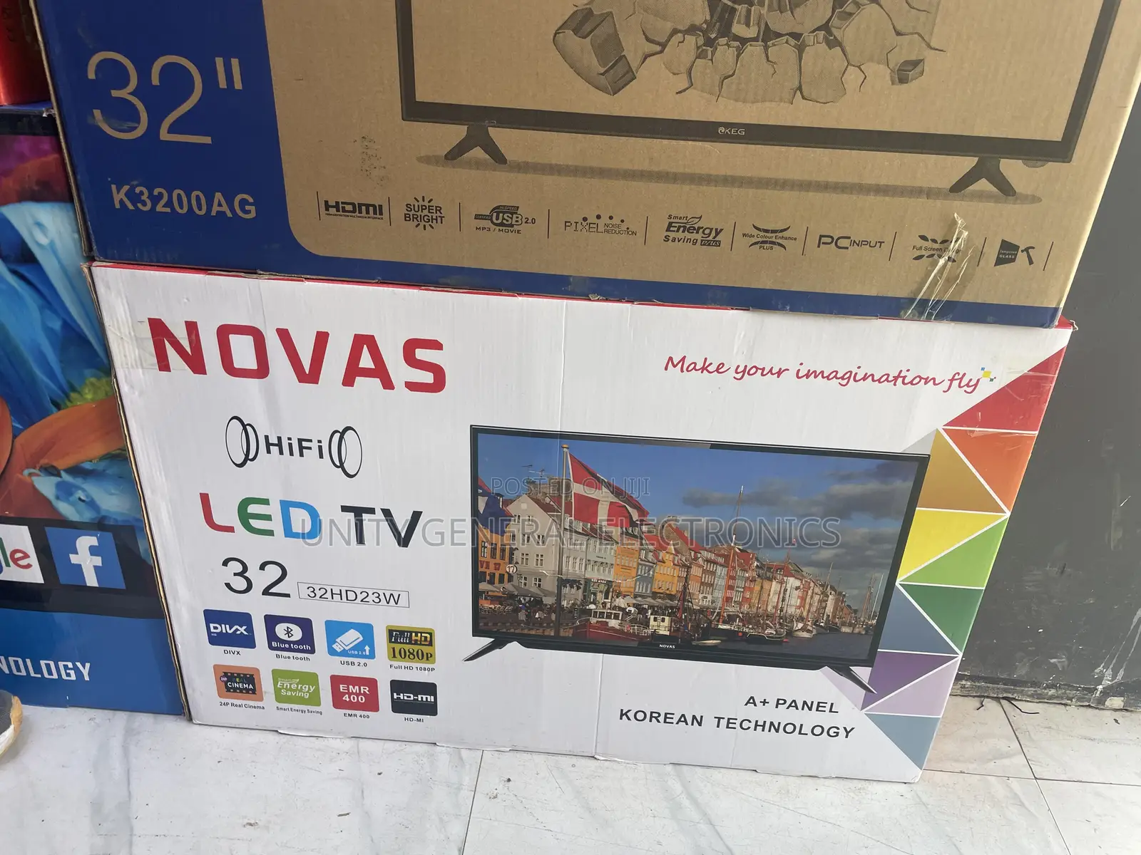 Novas 32” TV