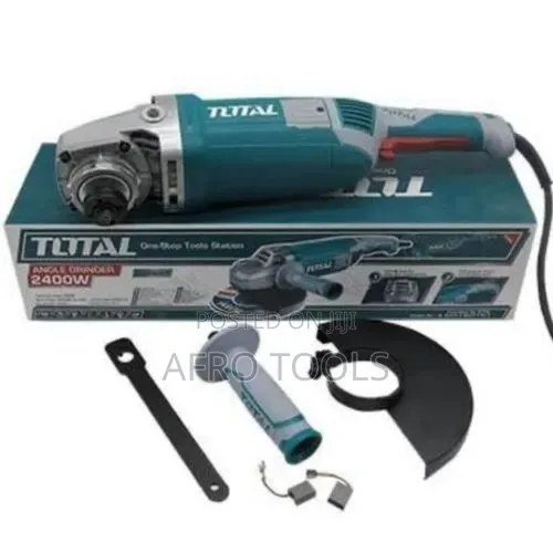 Original TOTAL 2400W Heavy-Duty Angle Grinder 230mm Industrial