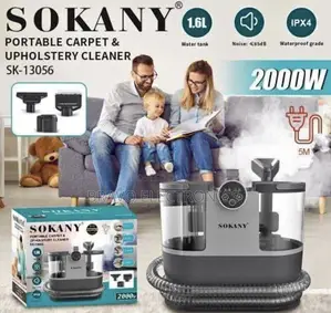 Sokany Portable Carpet Upholstery Cleaner/ ሶካኒ የምንጣፍ እና የሶፋ ማጠቢያ