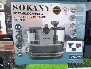 Sokany Portable Carpet Upholstery Cleaner/ ሶካኒ የምንጣፍ እና የሶፋ ማጠቢያ
