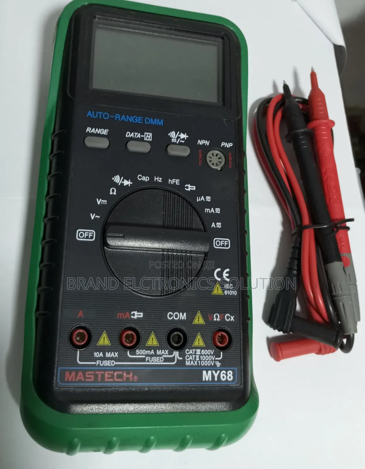 Mastech MY68 Digital Auto-Ranging Multimeter