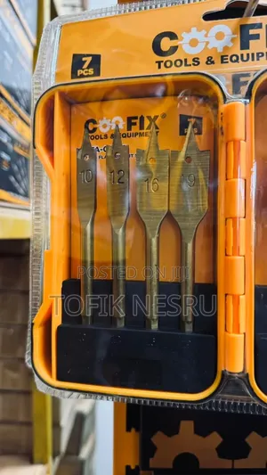 Flat Wood Drill Bite Set 7pcs
