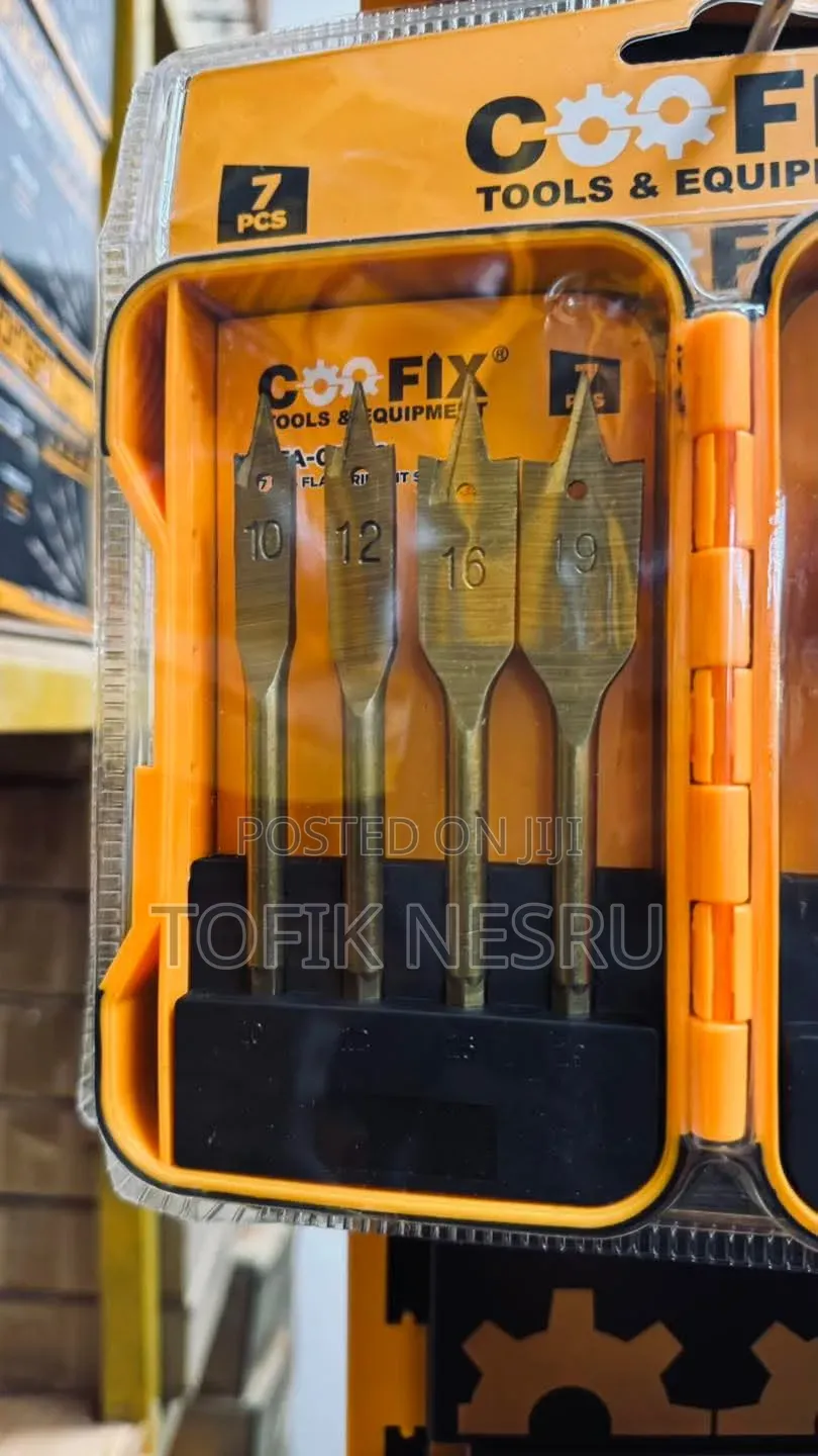 Flat Wood Drill Bite Set 7pcs