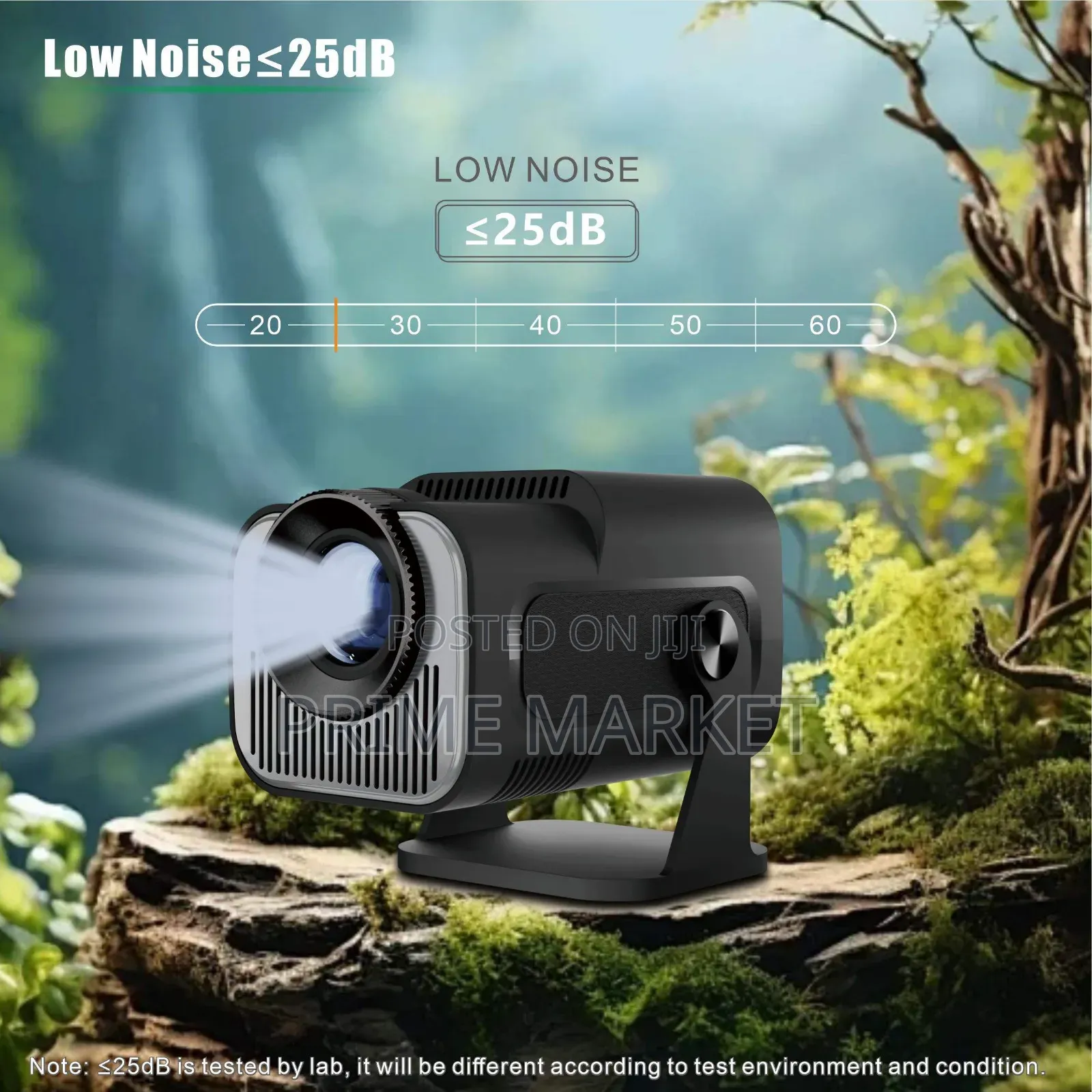 HY320 Portable Smart Projector Hd Quality Up to 120" Inch Display