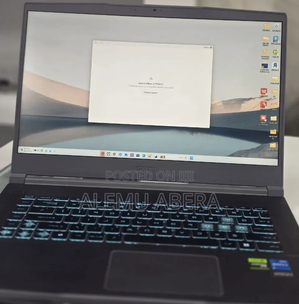 New Laptop MSI GF75 Thin 16GB Intel Core i5 SSD 1T