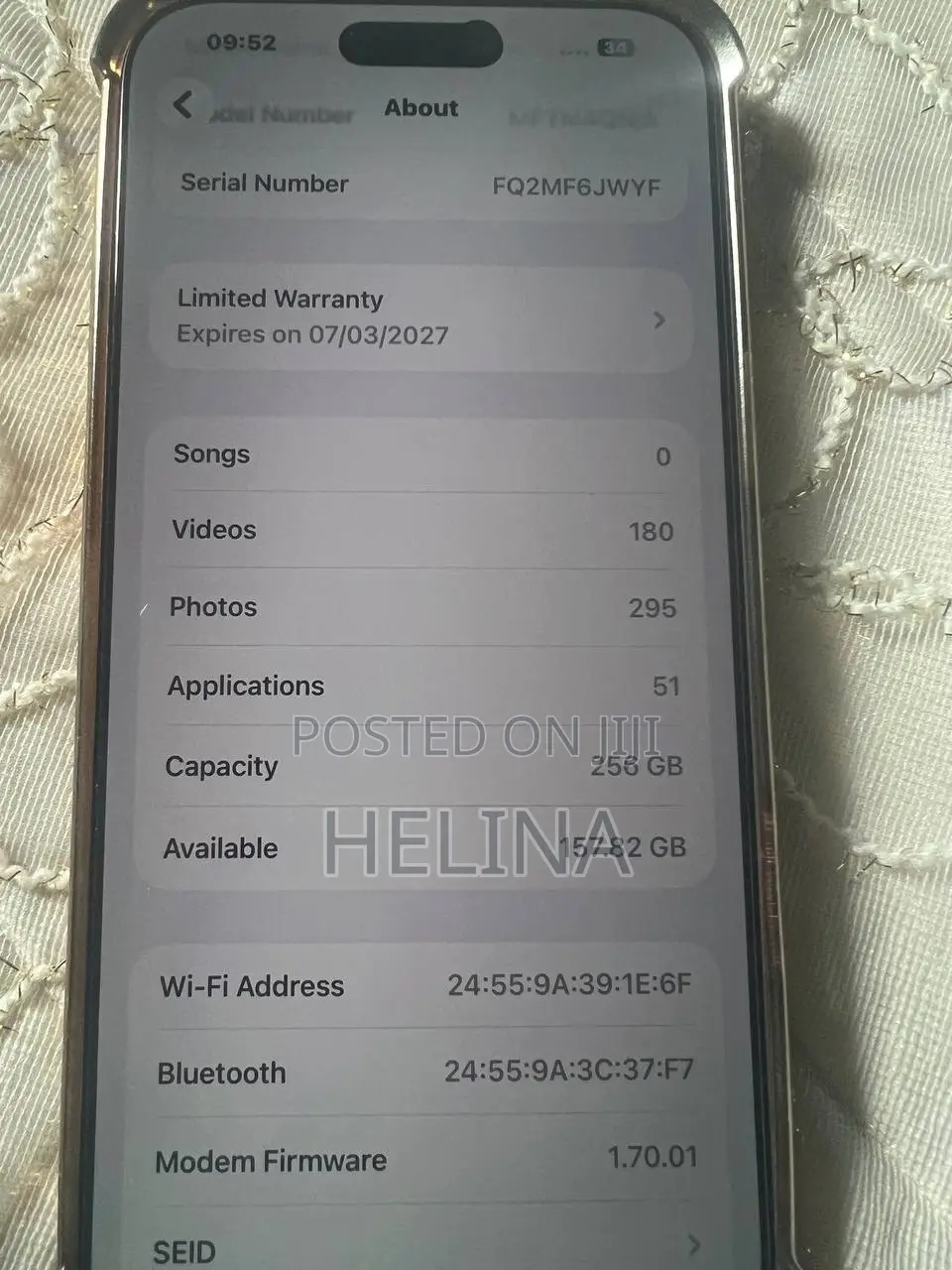 New Apple iPhone 17 Pro Max 256 GB Gray