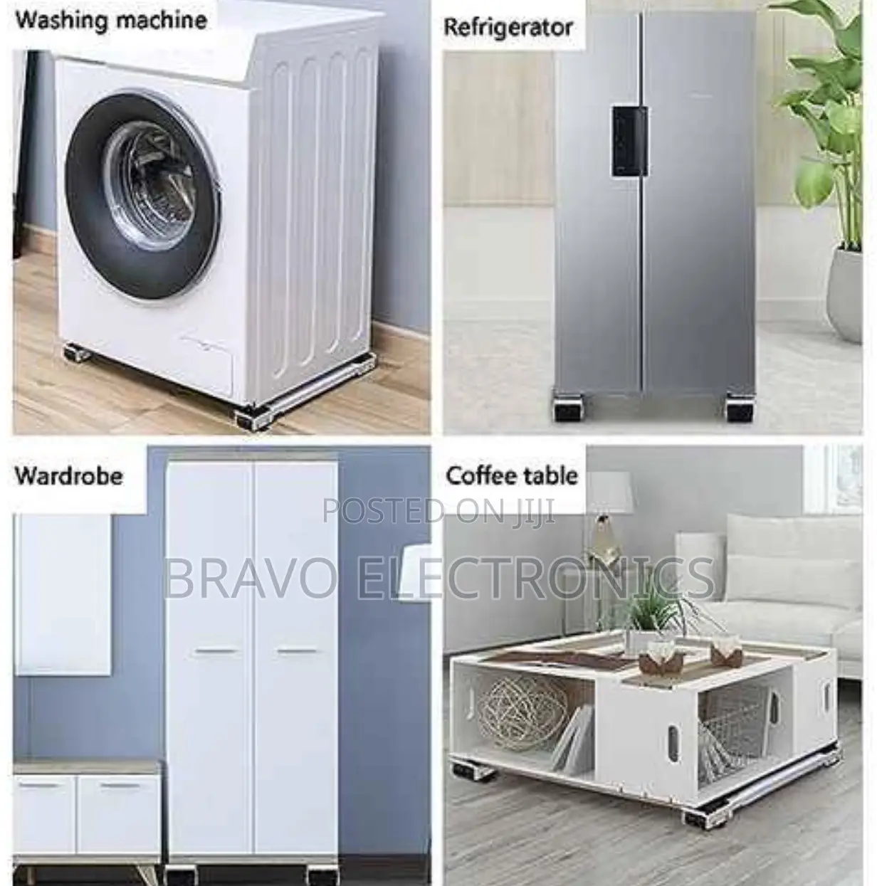 Heavy Objects Mover Refrigerator Washing Amachine Stand የፍሪጅ ማስቀመጫ