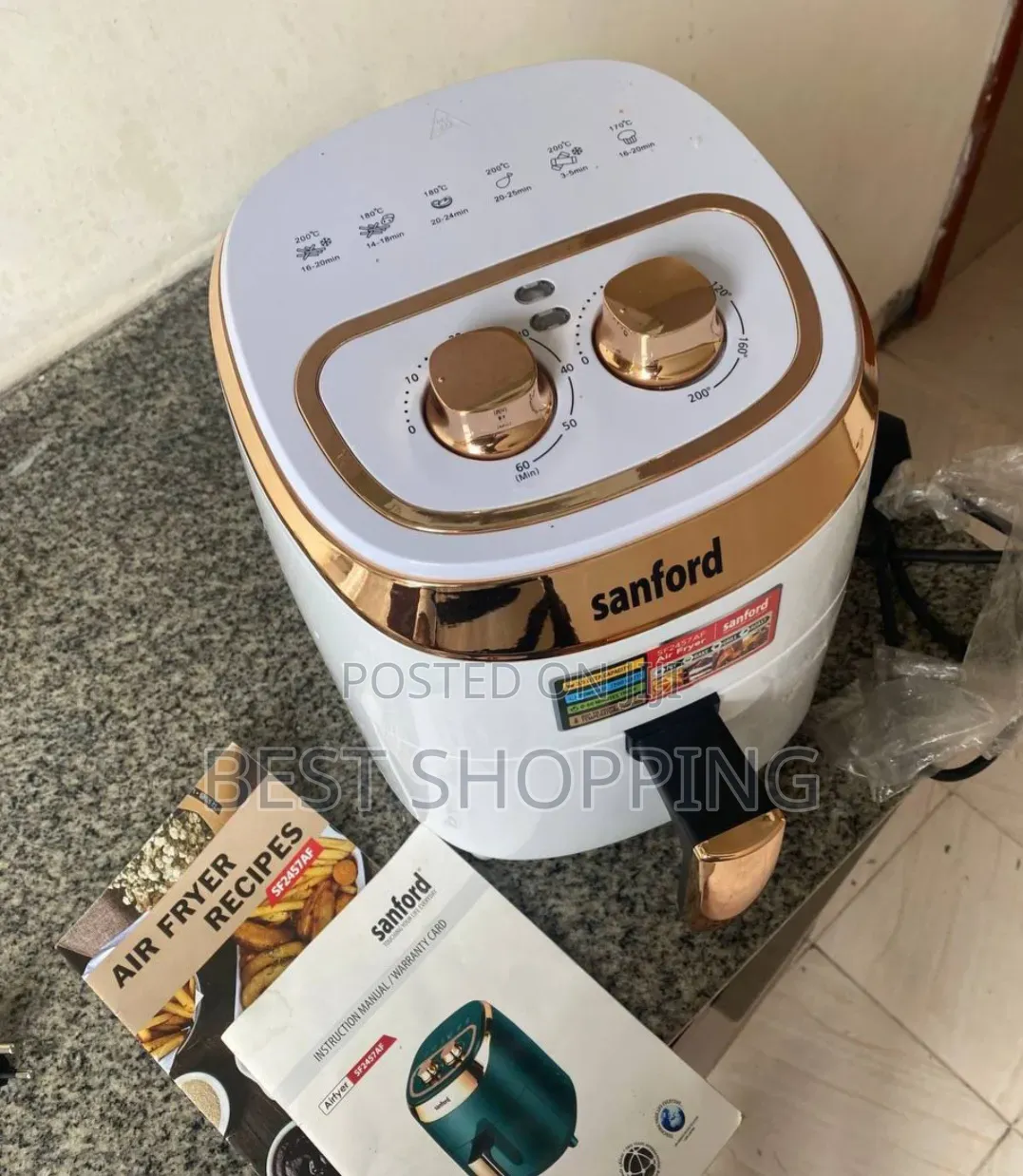Sanford Air Fryer 3.5 Liter