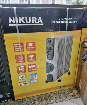 Nikura 11-Fin Oil Filled High-Power 2500W Plus a 400W Turbo Fan