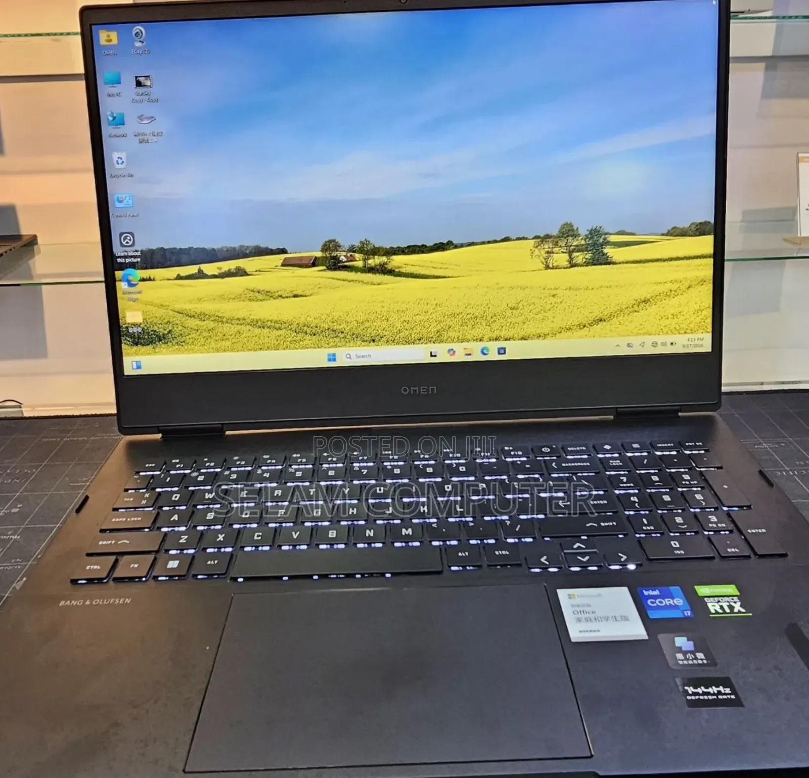 New Laptop HP Omen 15 16GB Intel Core i7 SSD 512GB