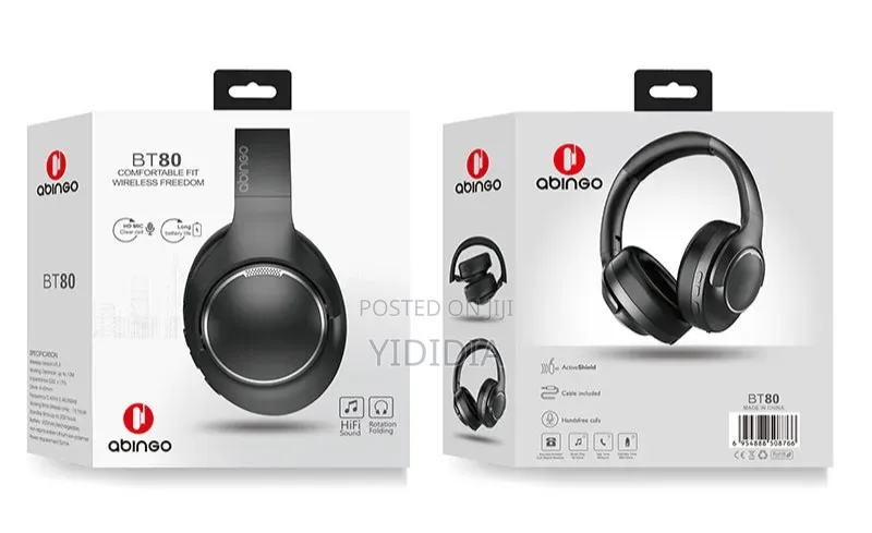  Abingo BT80 Wireless Headphones