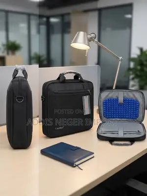 Multi-Compartment Laptop Briefcase
