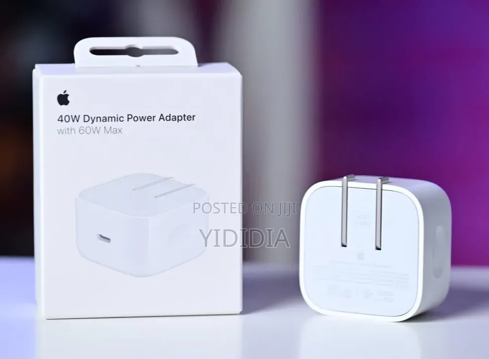 iPhone 17 Pro Max 40w Power Adapter With 60w Max