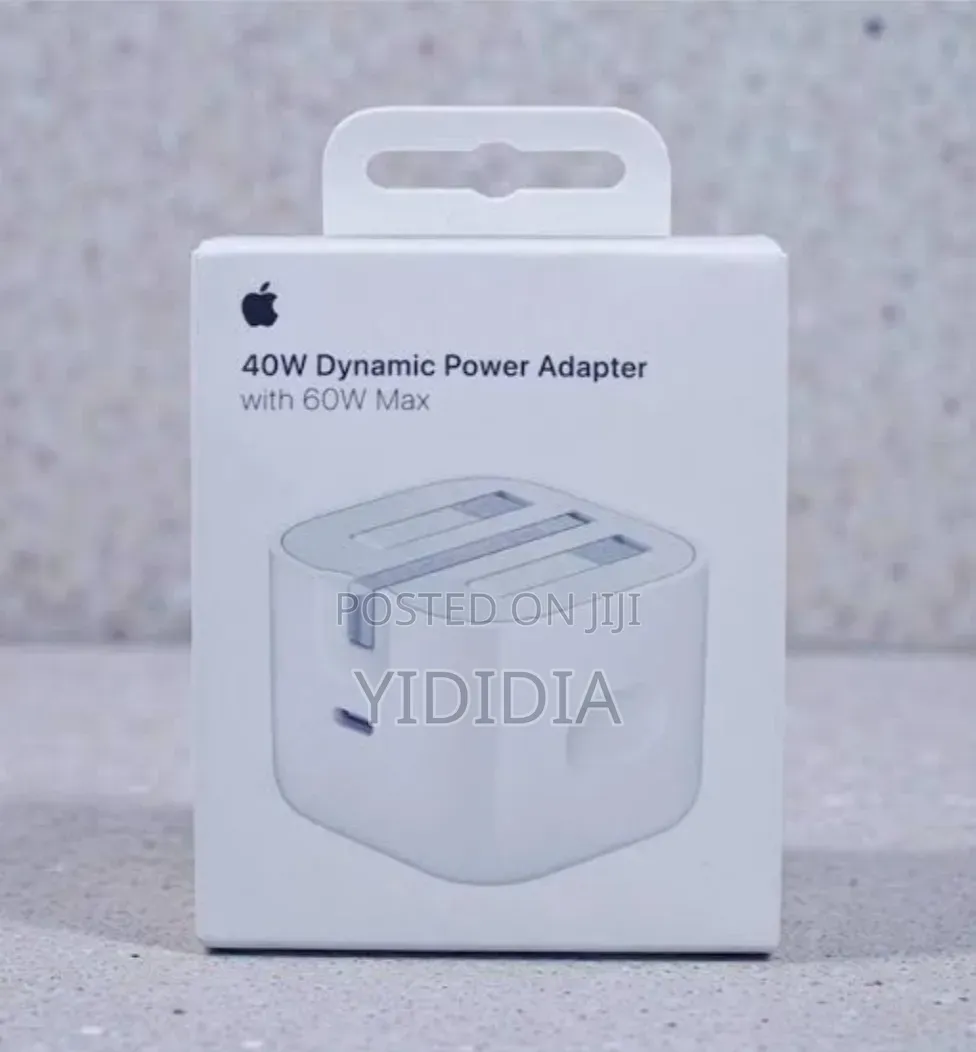 iPhone 17 Pro Max 40w Power Adapter With 60w Max