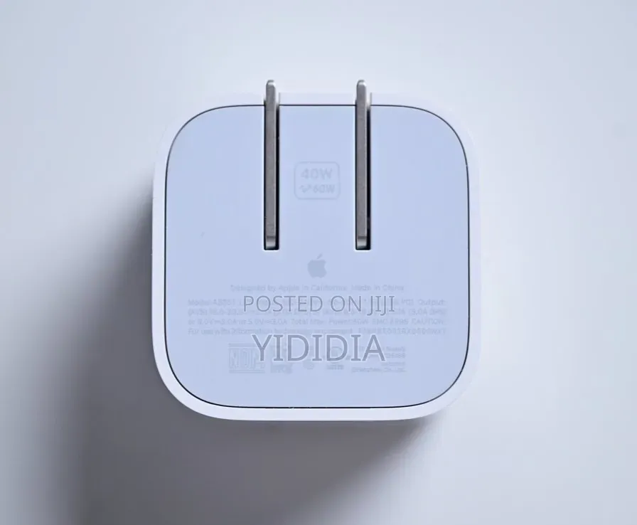 iPhone 17 Pro Max 40w Power Adapter With 60w Max