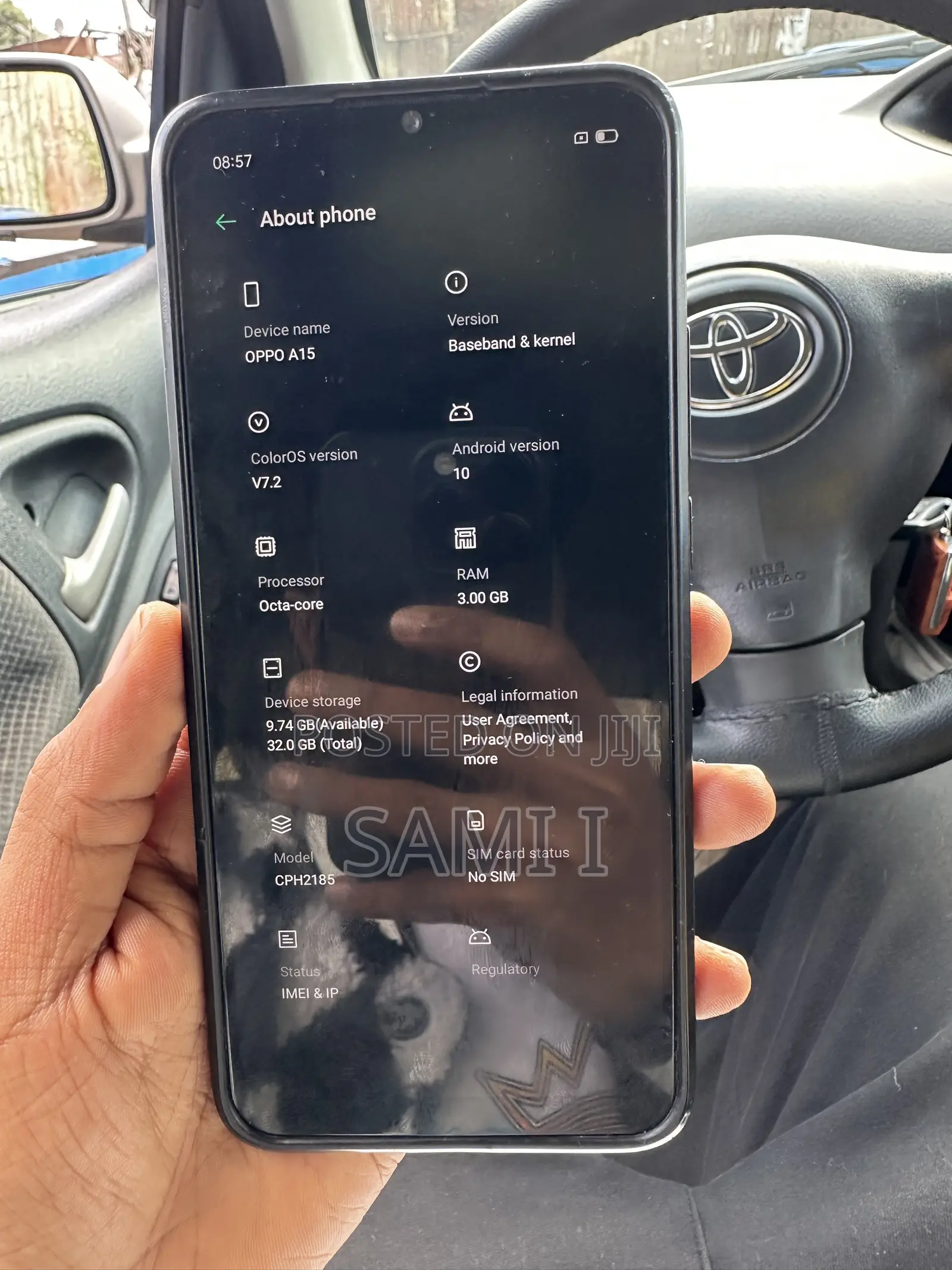 Oppo A15 32 GB Black