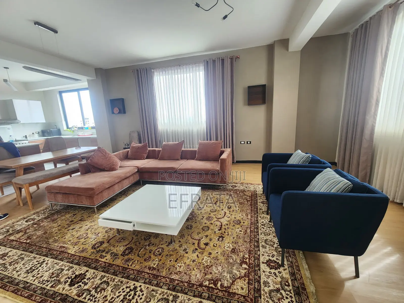 Furnished 3bdrm Apartment in Bole for rent