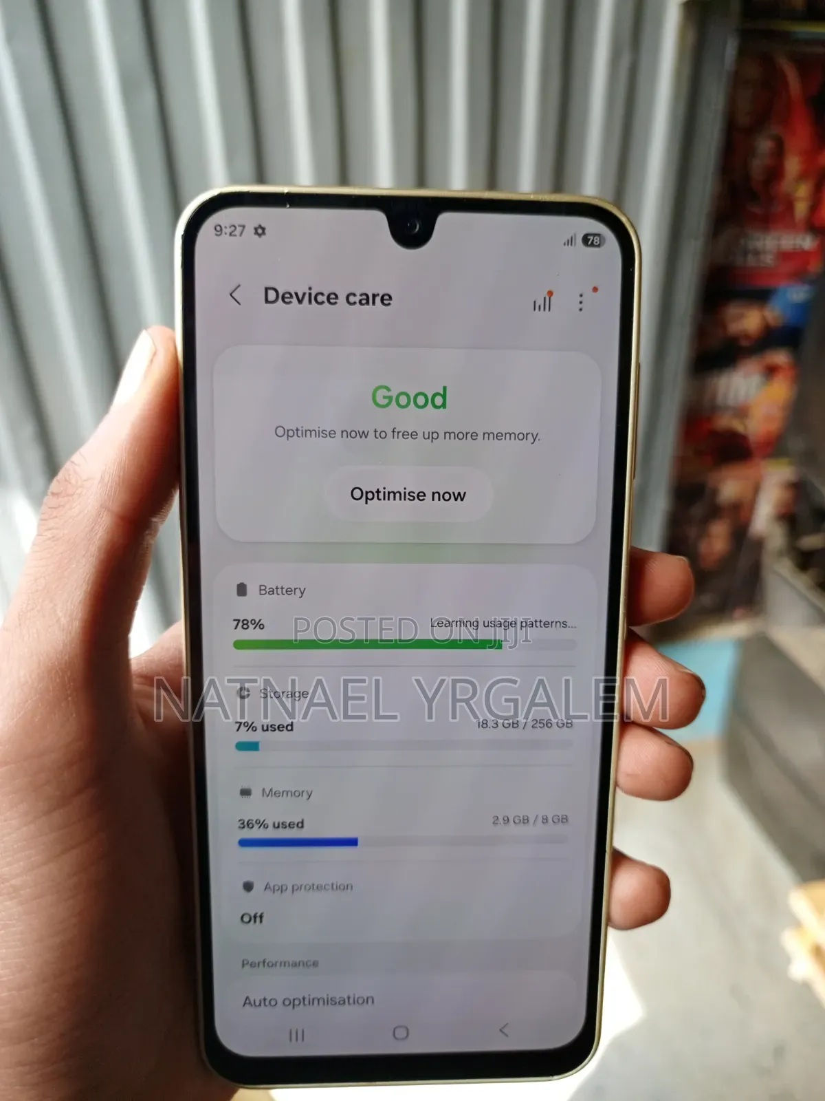 New Samsung Galaxy A16 5G 256 GB Gold
