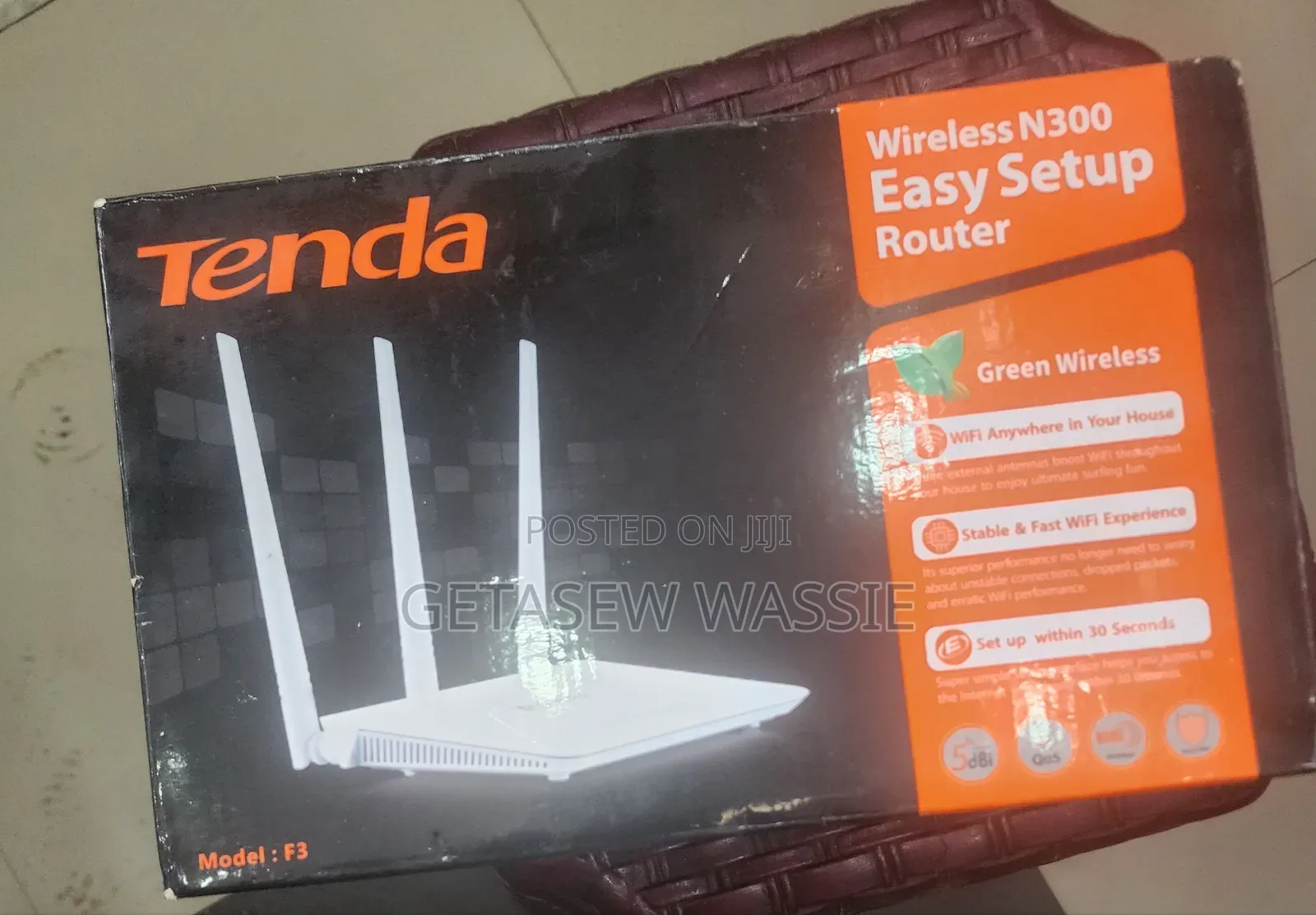 Tenda Wirless N300 Easy Setup Router