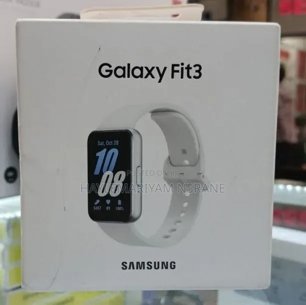 Original Samsung Galaxy Fit3 Smart Band 1.6 AMOLED 13-Day Battery IP68