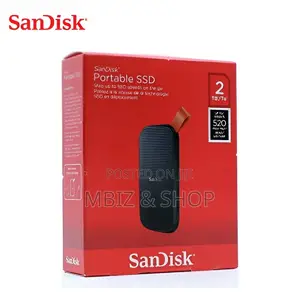SanDisk 2 TB Harddisk SSD
