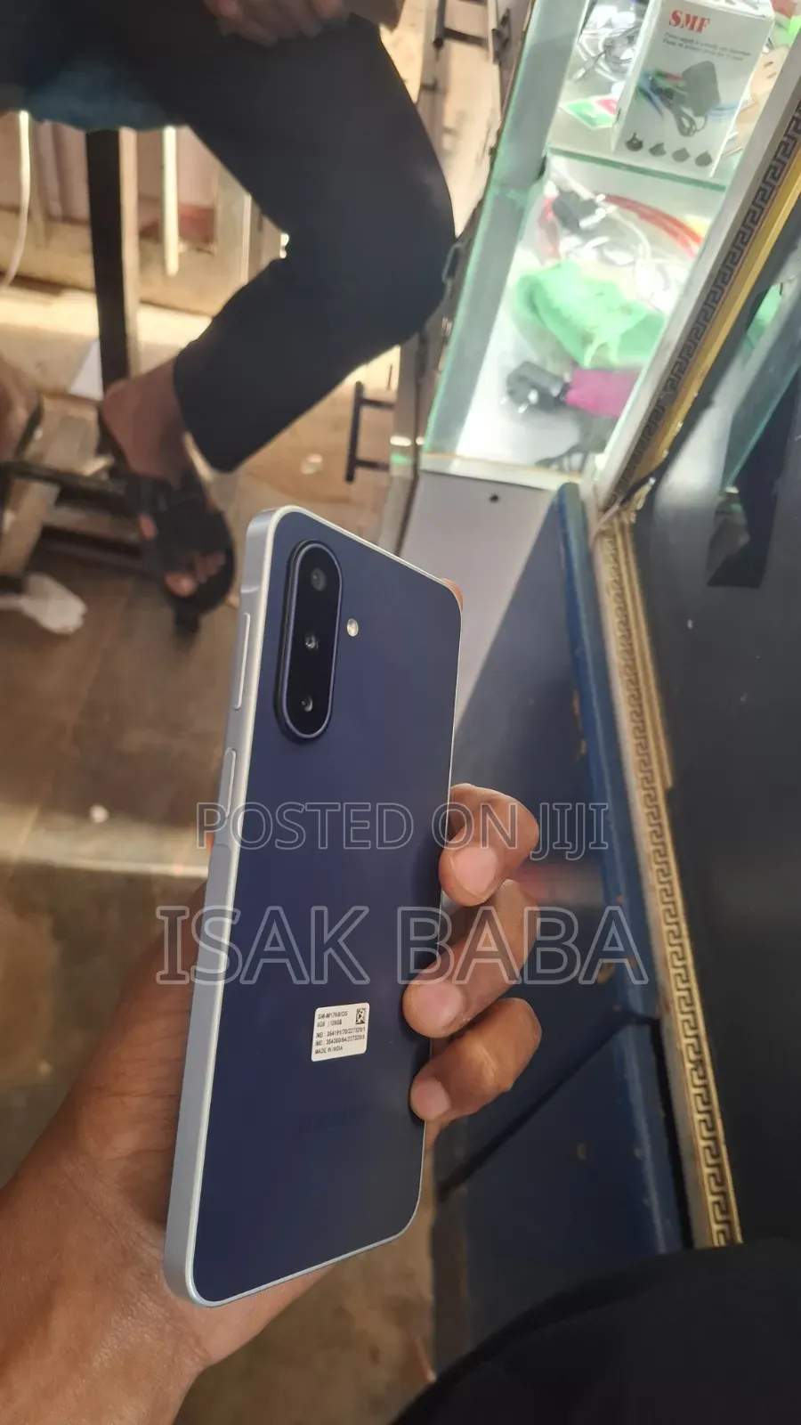 New Samsung Galaxy M17 5G 128 GB Blue