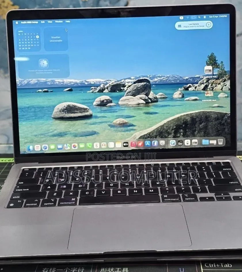 New Laptop Apple MacBook Air 2020 M1 8GB Apple M1 SSD 256GB