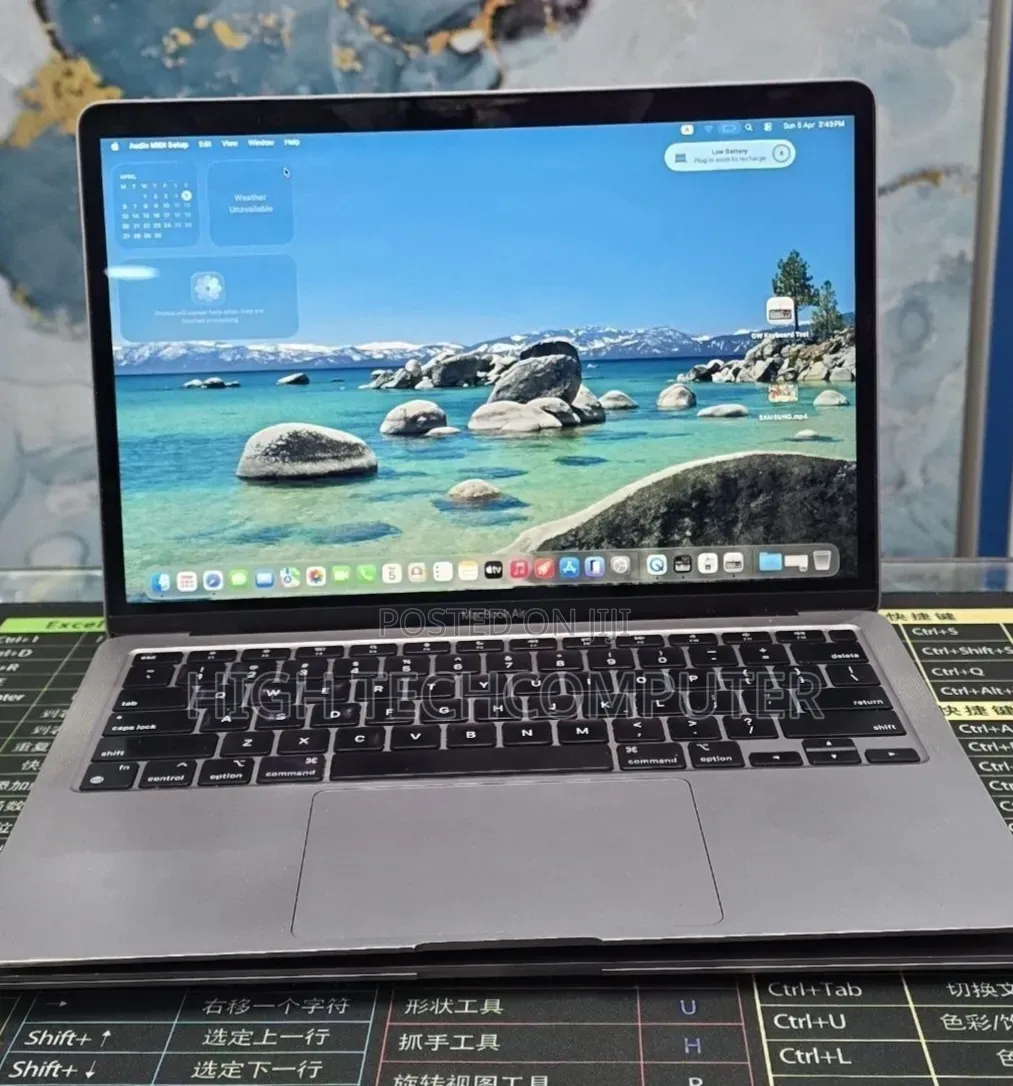 New Laptop Apple MacBook Air 2020 M1 8GB Apple M1 SSD 256GB