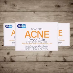 Melano Acne Eraser Bar | صابونة لطيفة مقشرة للبشر