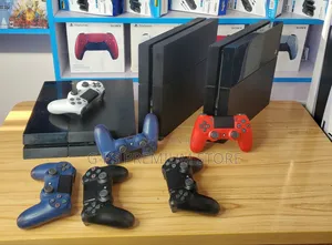 PS4 Fat Jailbreak (ጄልብሬክ) 10 ጌሞች 2 Original Joystick ያልተፈታ Dubai Used