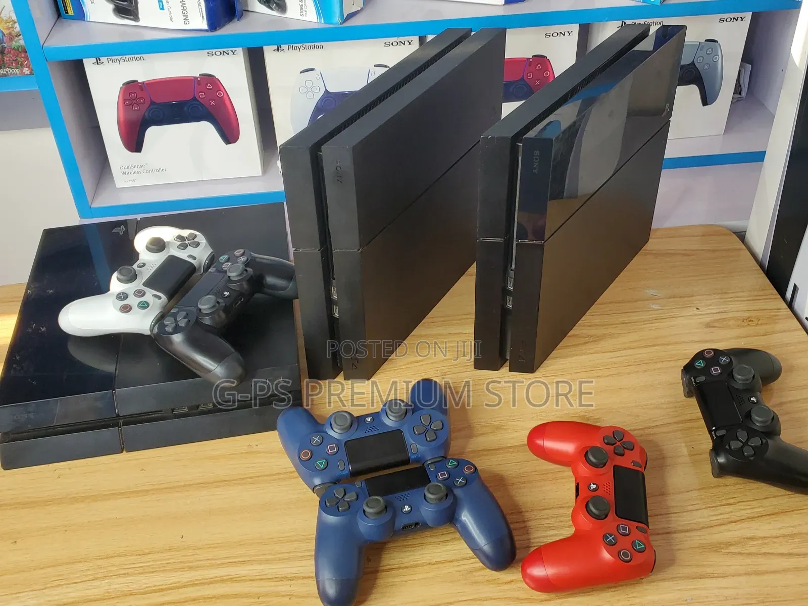 PS4 Fat Jailbreak (ጄልብሬክ) 10 ጌሞች 2 Original Joystick ያልተፈታ Dubai Used